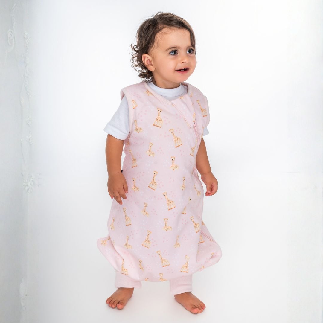 Baby Bliss Sleeping Bag Jump, Pink, Sophie the Giraffe, 1 tog 6-18M - Image 2