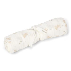 LITTLE DUTCH Swaddle Newborn Naturals Baby Bunny 120x120cm