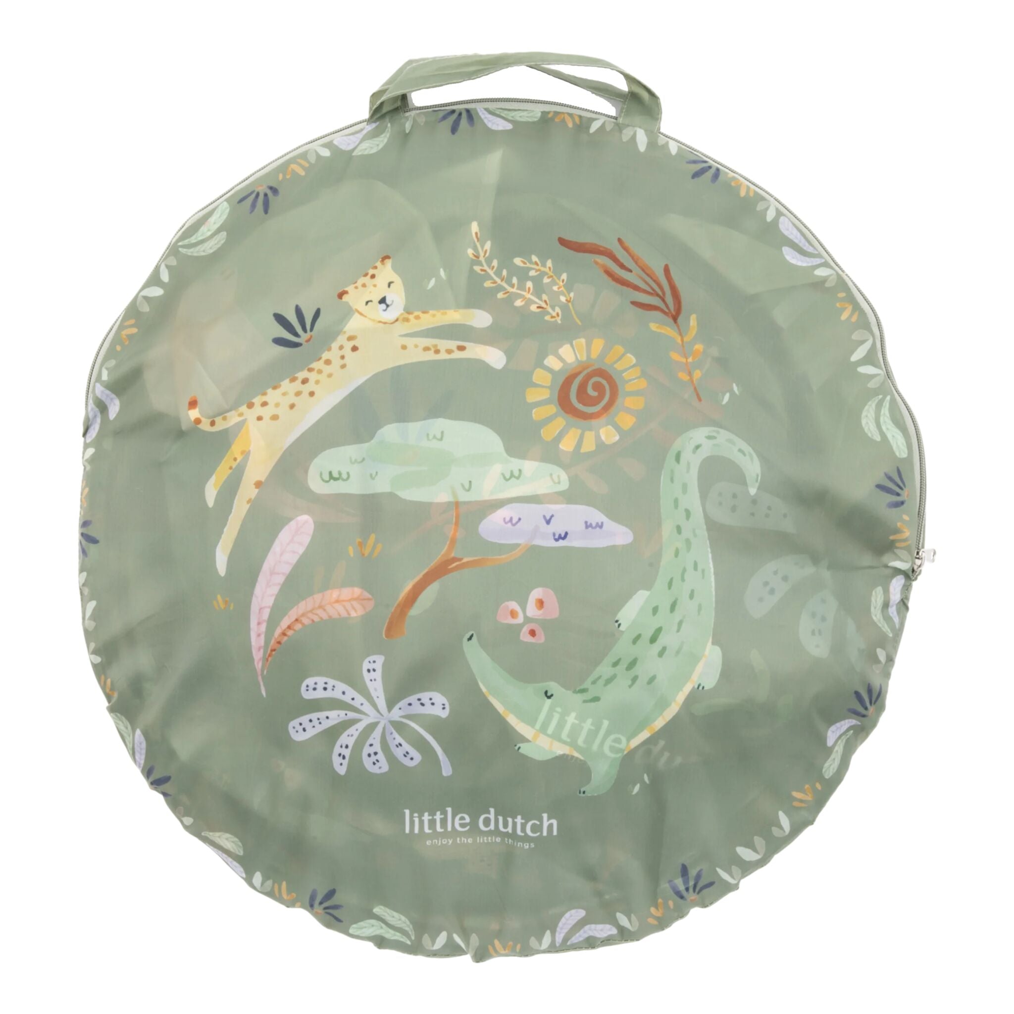 LITTLE DUTCH Play tent - Crawl tunnel Safari - Image 7