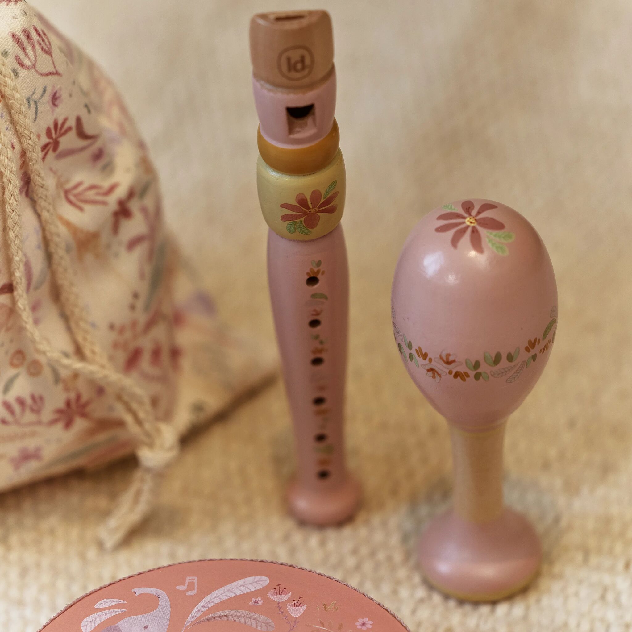 LITTLE DUTCH Music set - Pink - Safari Friends - Image 7
