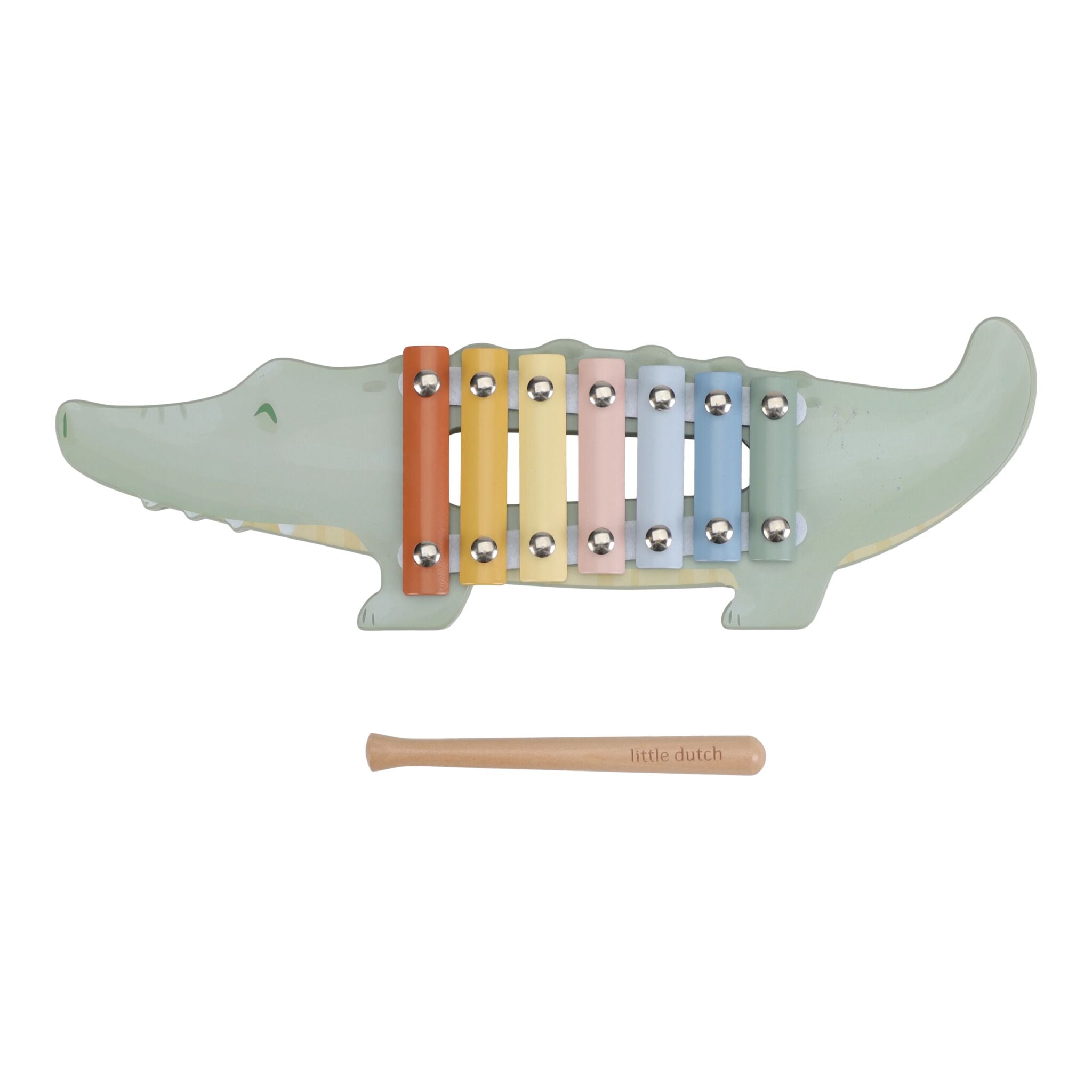 LITTLE DUTCH Xylophone - Crocodile - Safari Friends