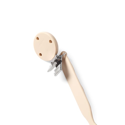 BabyOno Silicone Pacifier Clip - Green - Image 4
