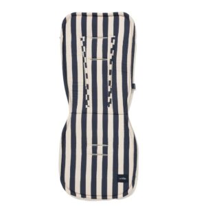 LA MILLOU STROLLER PAD MULTI STRIPES NAVY