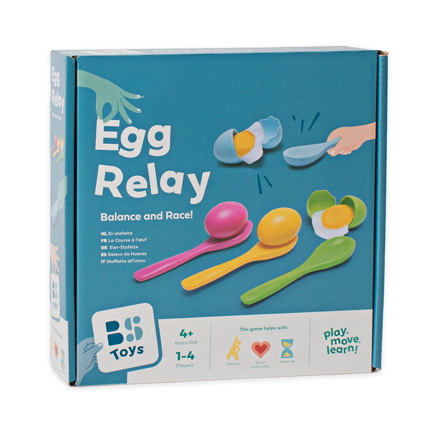 BS TOYS. Egg Relay spoon racing game - Image 8