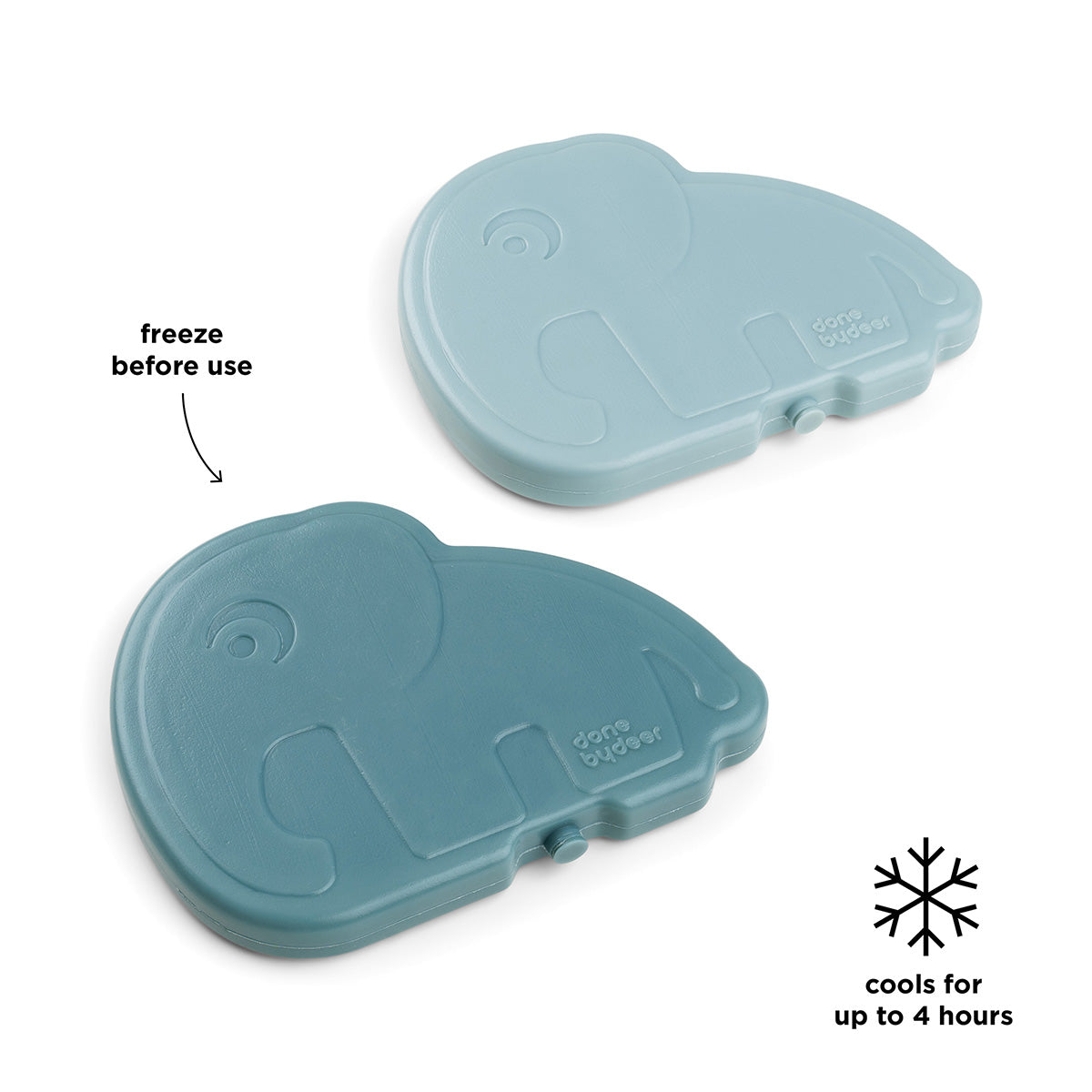 DONE BY DEER Cooling element 2-pack - Elphee - Blue - Image 3