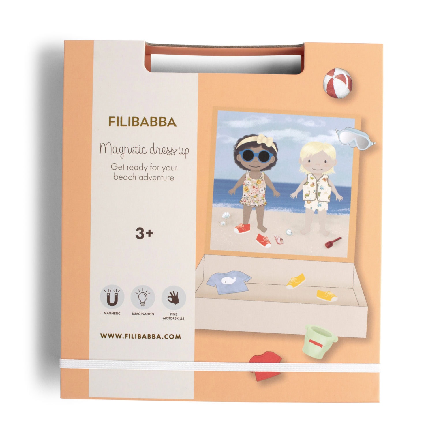 FILIBABBA Magnetic game - Dress-up - A day at the beach - Image 6