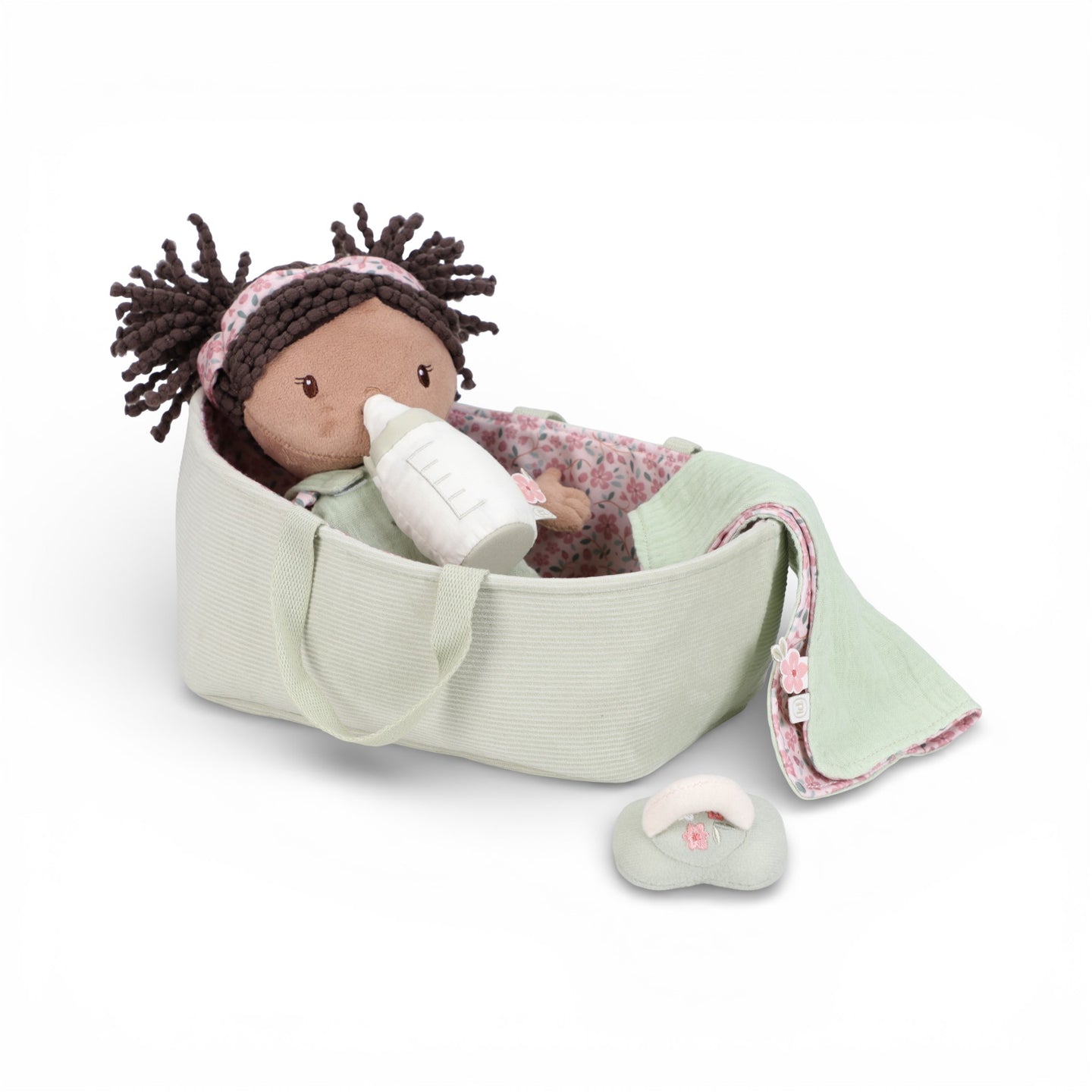 LITTLE DUTCH. Fabric baby in a basket Evi (30 cm.) - Image 3