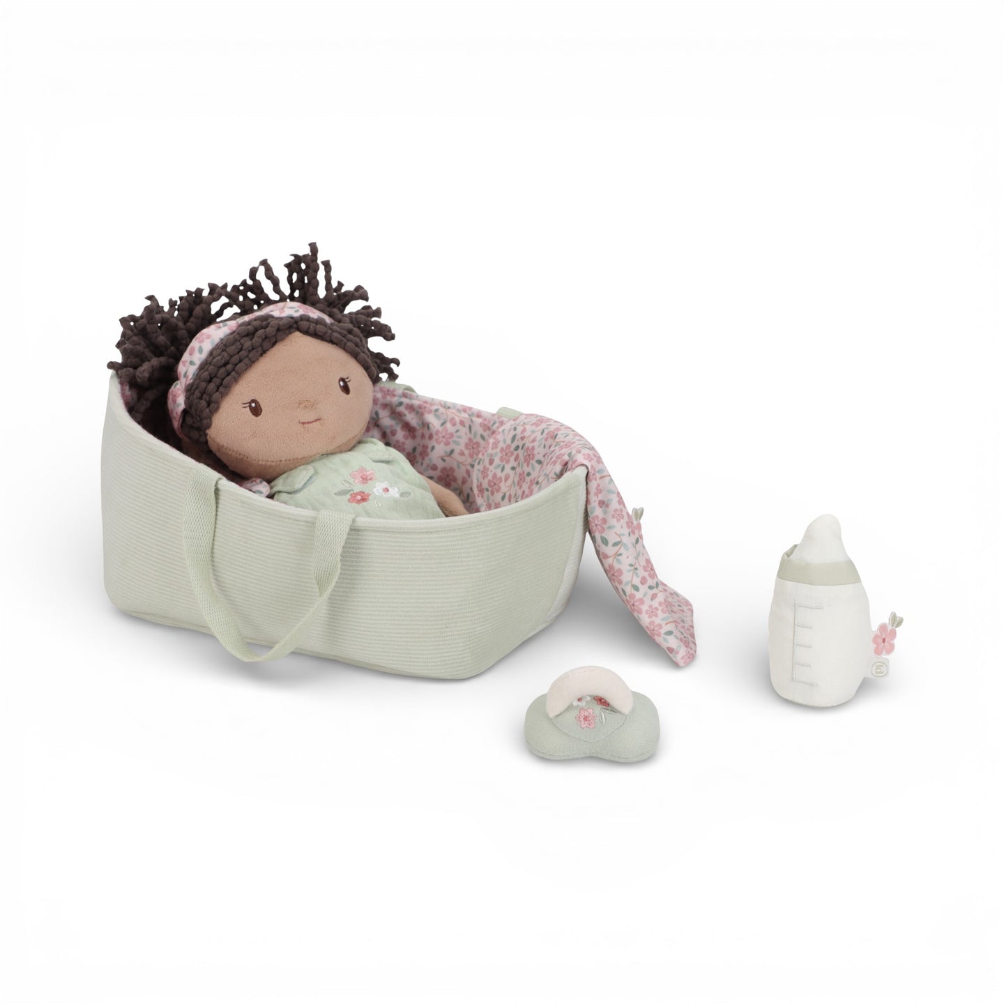 LITTLE DUTCH. Fabric baby in a basket Evi (30 cm.) - Image 5