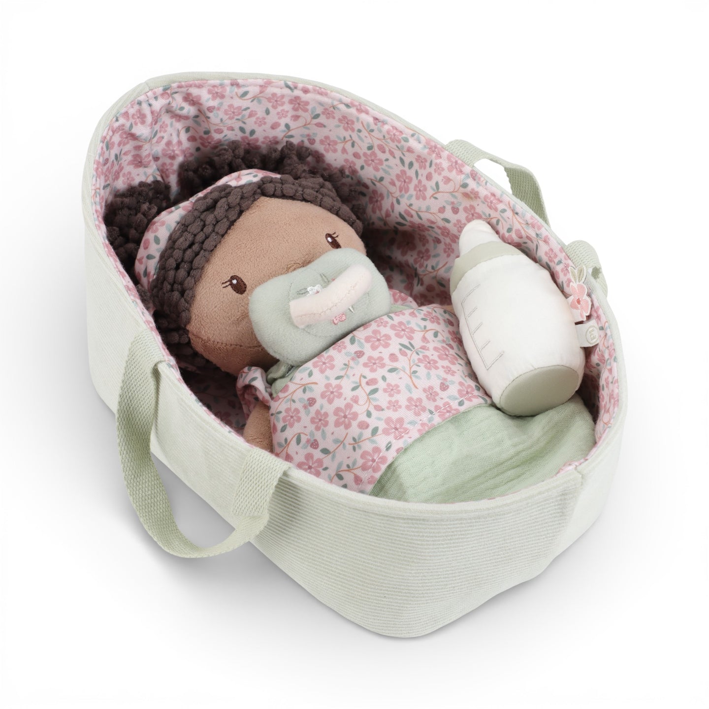 LITTLE DUTCH. Fabric baby in a basket Evi (30 cm.) - Image 7