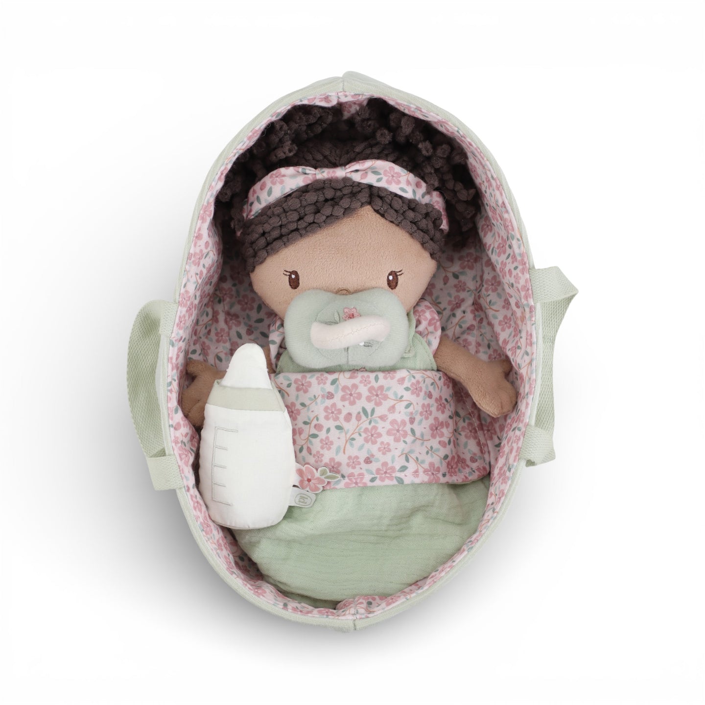 LITTLE DUTCH. Fabric baby in a basket Evi (30 cm.) - Image 9