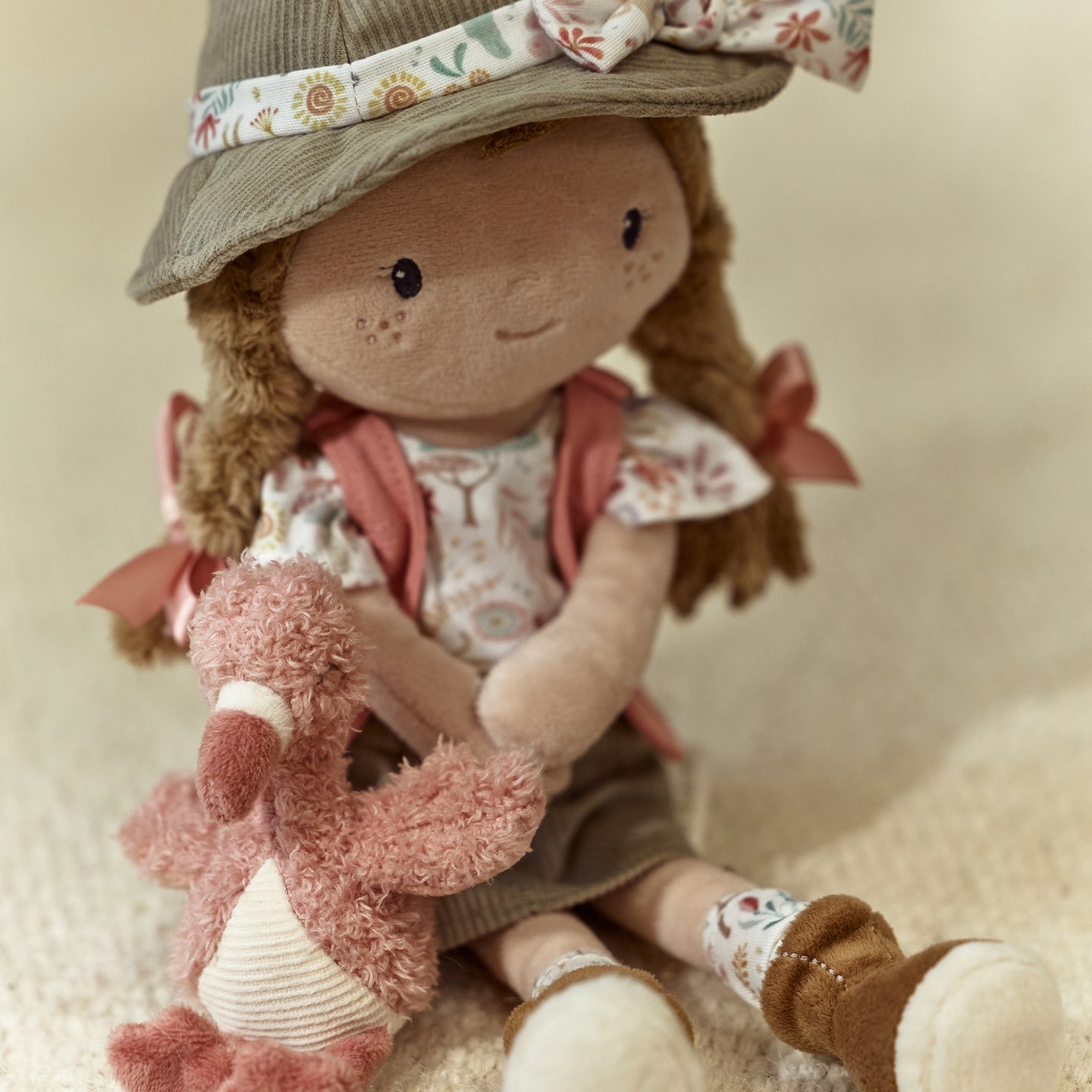 LITTLE DUTCH. Ranger Rosa Safari Friends GRS fabric doll - Image 8