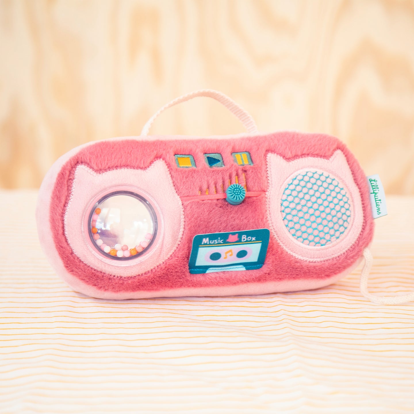 LILLIPUTIENS. Jeanne fabric activity radio - Image 7