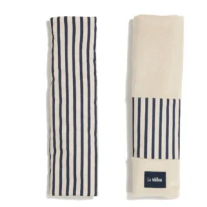 LA MILLOU SEAT BELT COVER STRIPES NAVY
