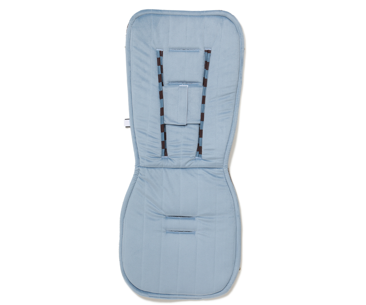 LA MILLOU STROLLER PAD MULTI STRIPES BLUE - Image 2