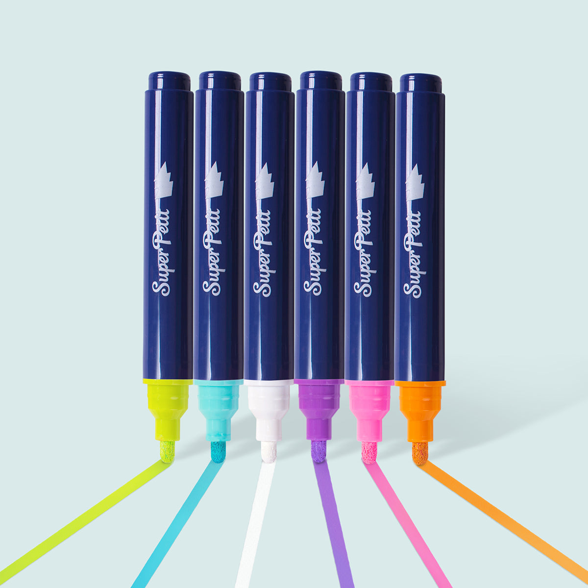 SUPER PETIT. Set of 6 large glass markers - Image 4