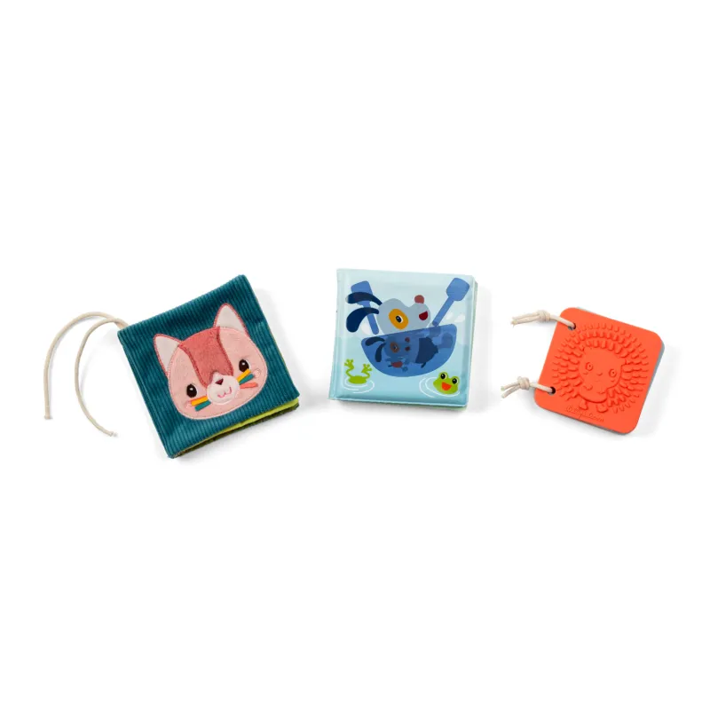 LILLIPUTIENS 3 Sensory Books for Babies - Jeanne - Image 2