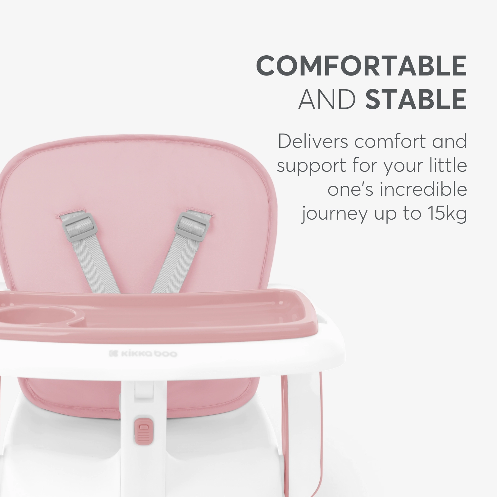 KIKKABOO Booster seat Chewy Pink - Image 7
