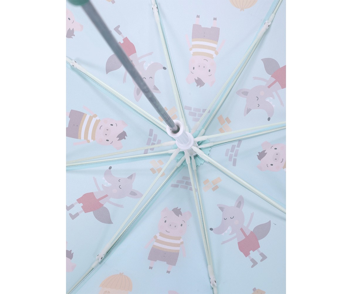 TUTETE 3 Little Pigs Children's Umbrella - Image 2