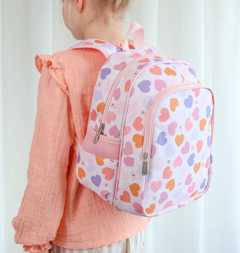 A little lovely company: Backpack with insulated pocket - Hearts - Image 8