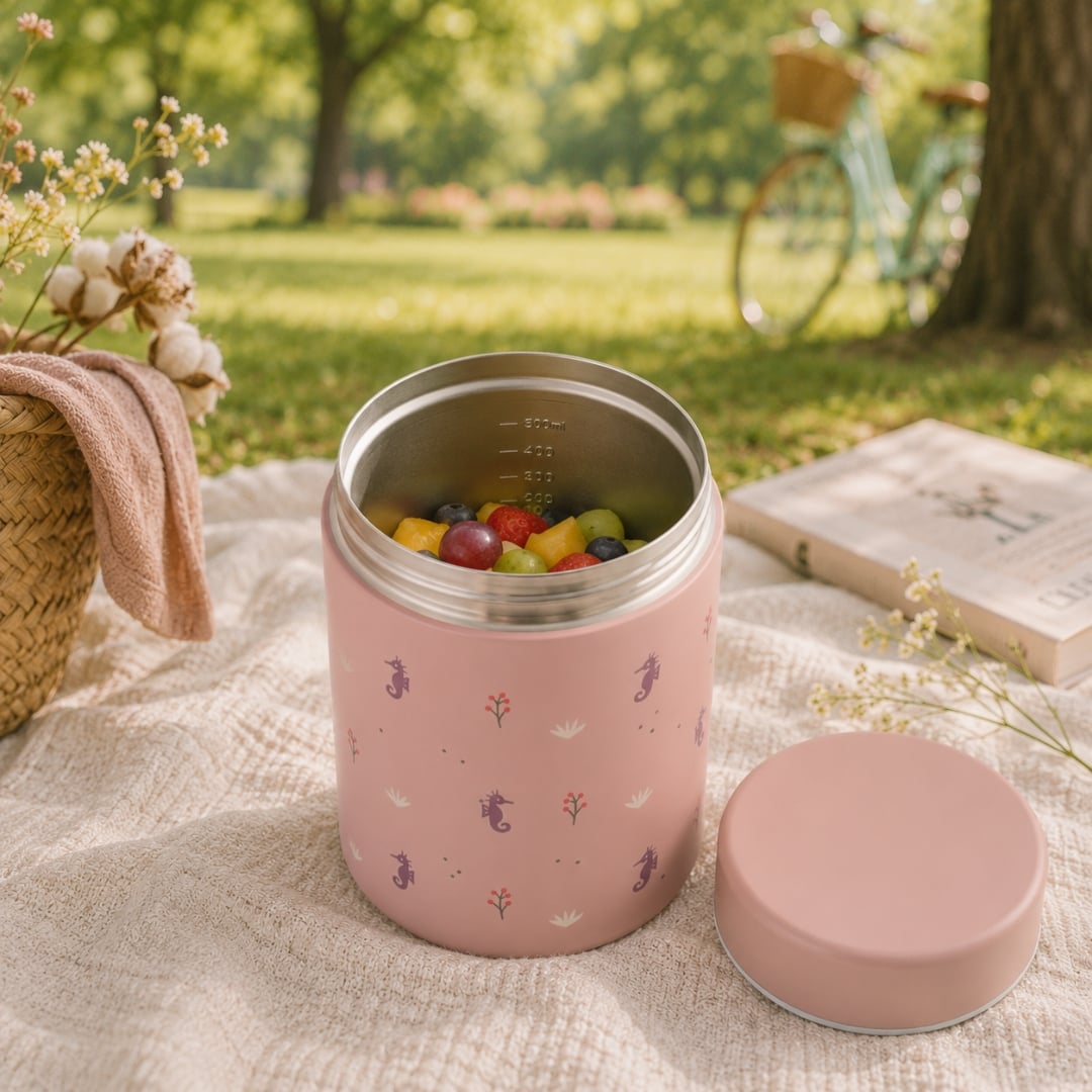 Fresk - Thermos food jar 500 ml Seahorse - Image 4