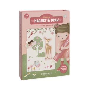 LITTLE DUTCH Magnet & Draw Activity Book Rosa