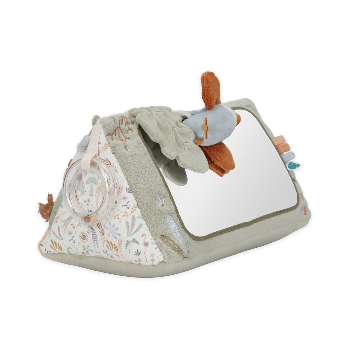LITTLE DUTCH. Safari Friends GRS fabric activity triangle - Image 9