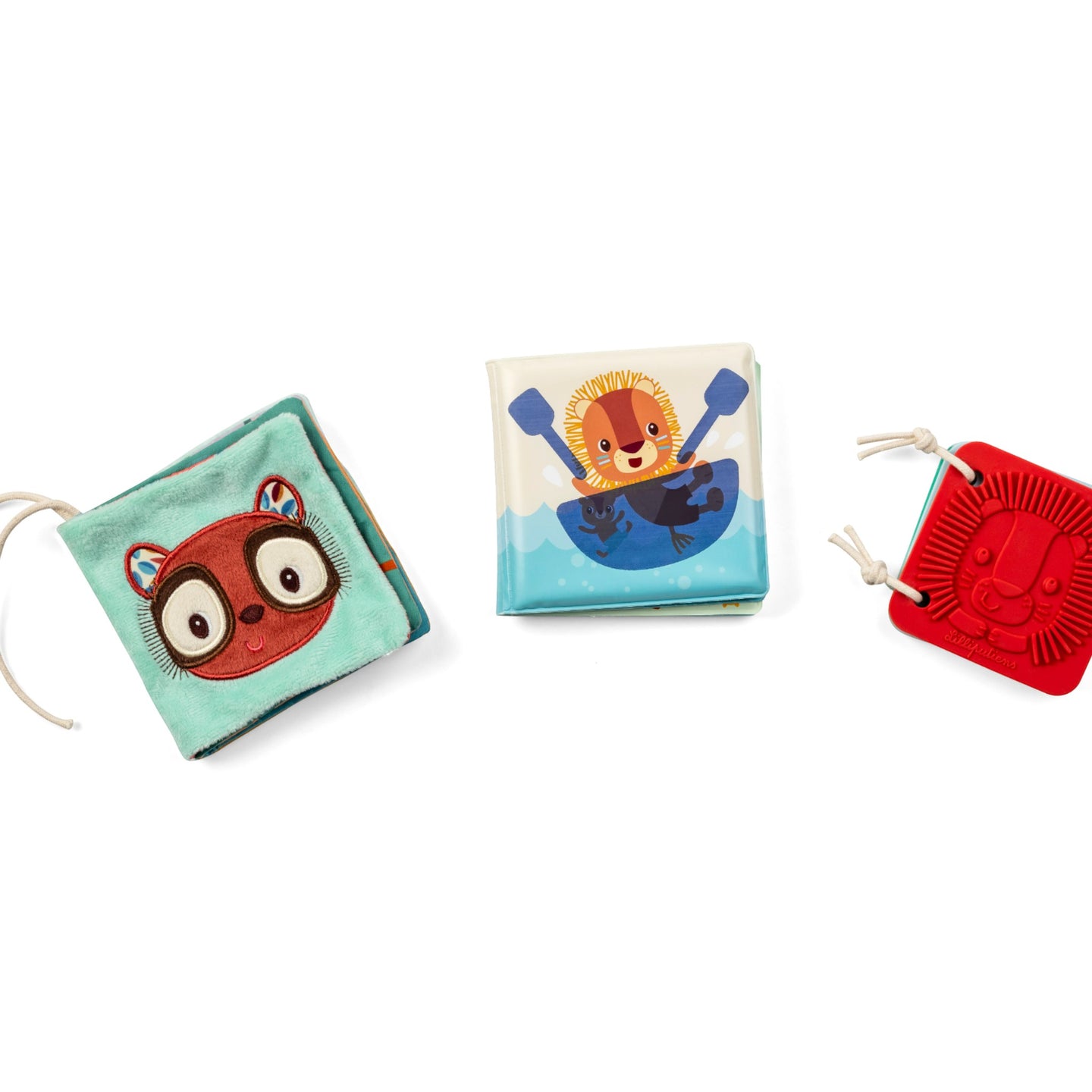 LILLIPUTIENS. Set of 3 Sensory Books Jack