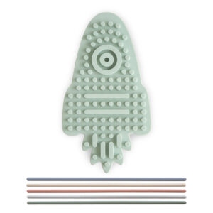 MUSHIE SILICONE SENSORY TOY ROCKET