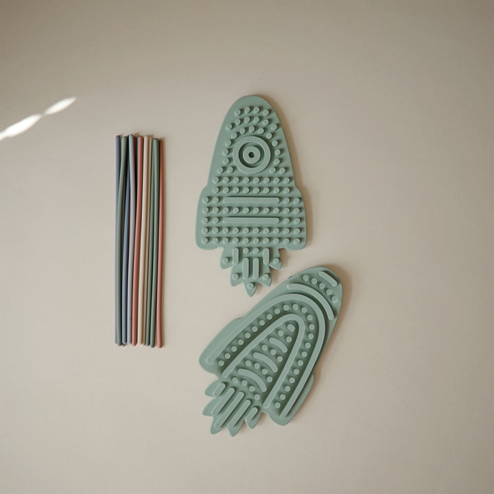 MUSHIE SILICONE SENSORY TOY ROCKET - Image 3