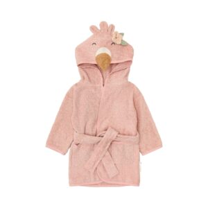 LITTLE DUTCH. Bathrobe Flamingo - Pink Νο 86/92