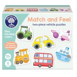 Orchard Toys: Match and Feel Vehicle Puzzles
