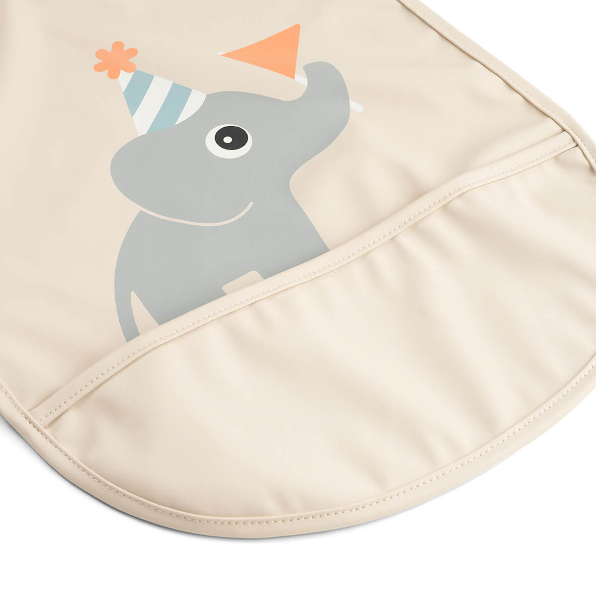 DONE BY DEER BIB WITH VELCRO CELEBRATION SAND - Image 2