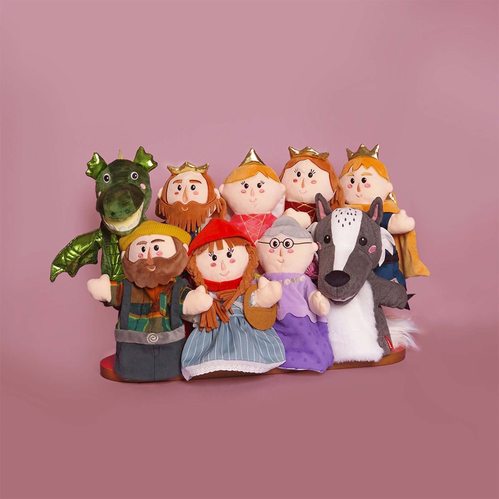 Svoora Dragon hand puppet 25 cm. - Image 4