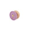 Svoora wooden yoyo purple button