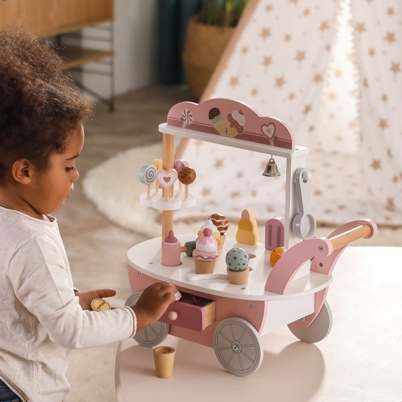 Viga Role Play Mini Ice Cream Shop - Image 2
