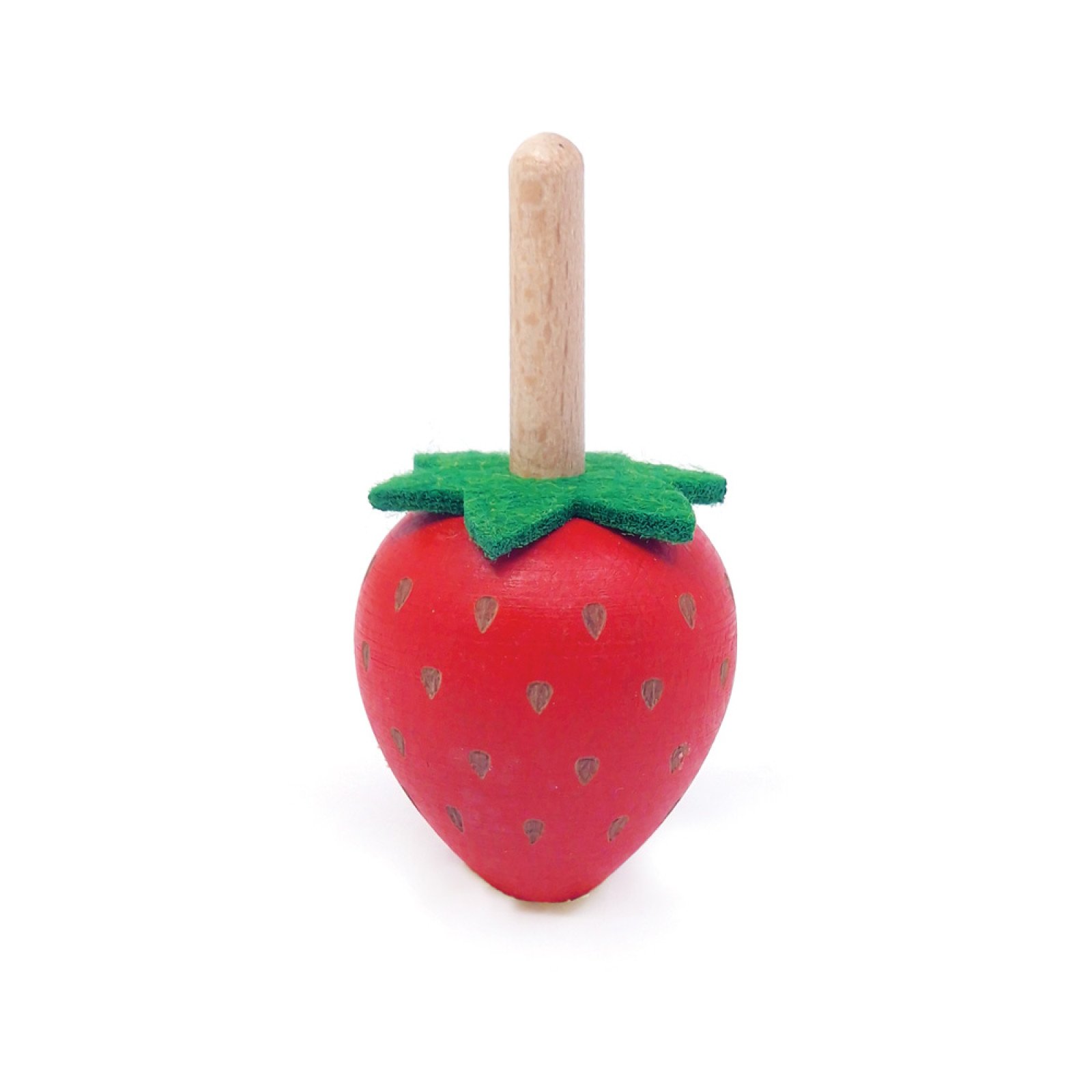 Svoora wooden spinning top Fruit (choice of 6 designs) - Image 2