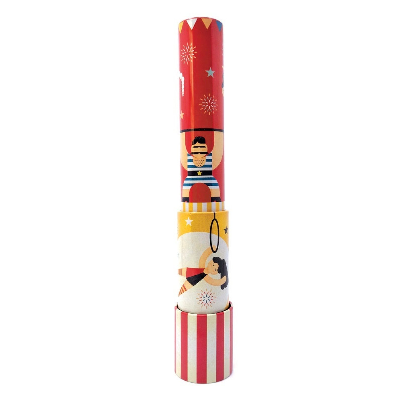 Svoora Telescopic metal kaleidoscope Circus Red