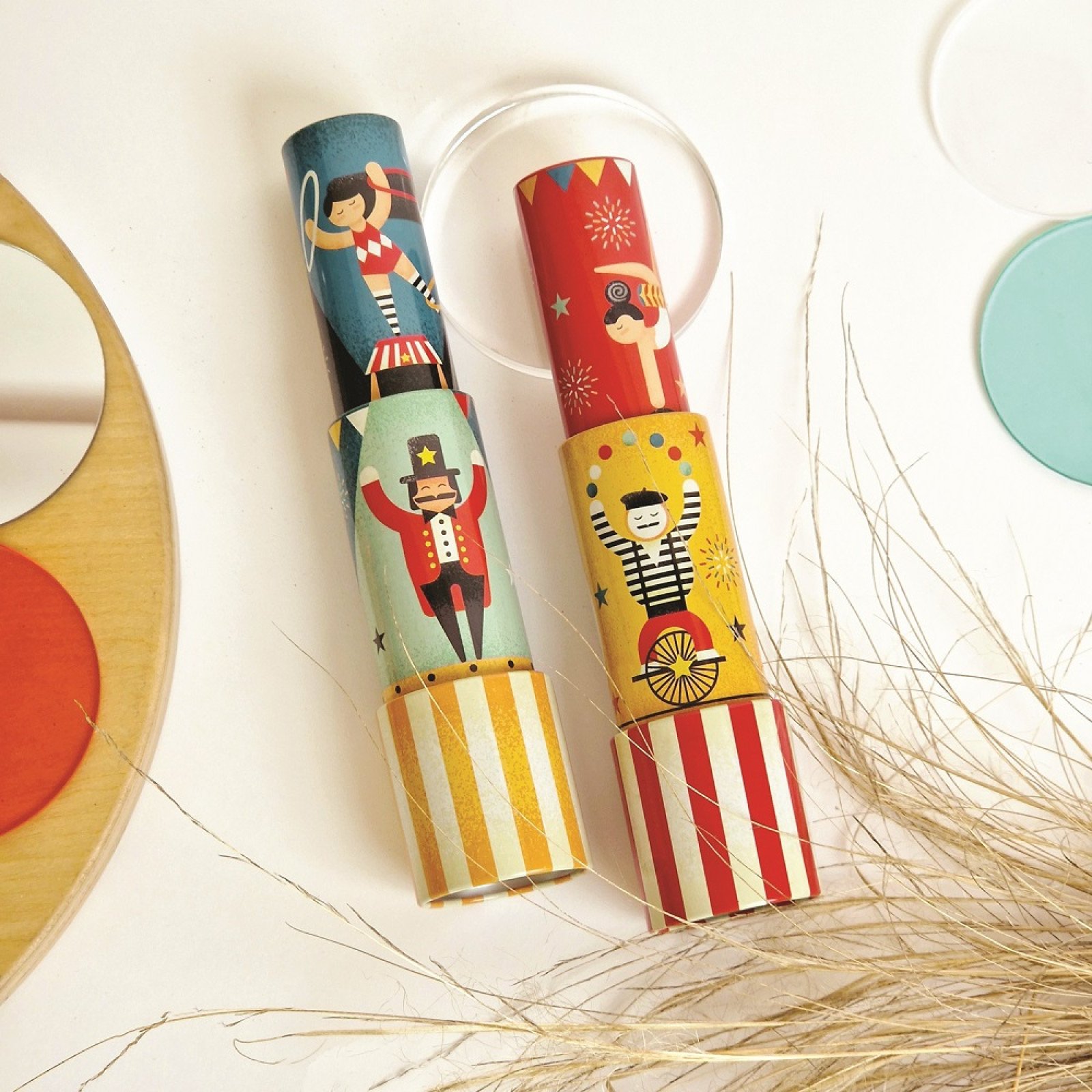 Svoora Telescopic metal kaleidoscope Circus Blue - Image 4