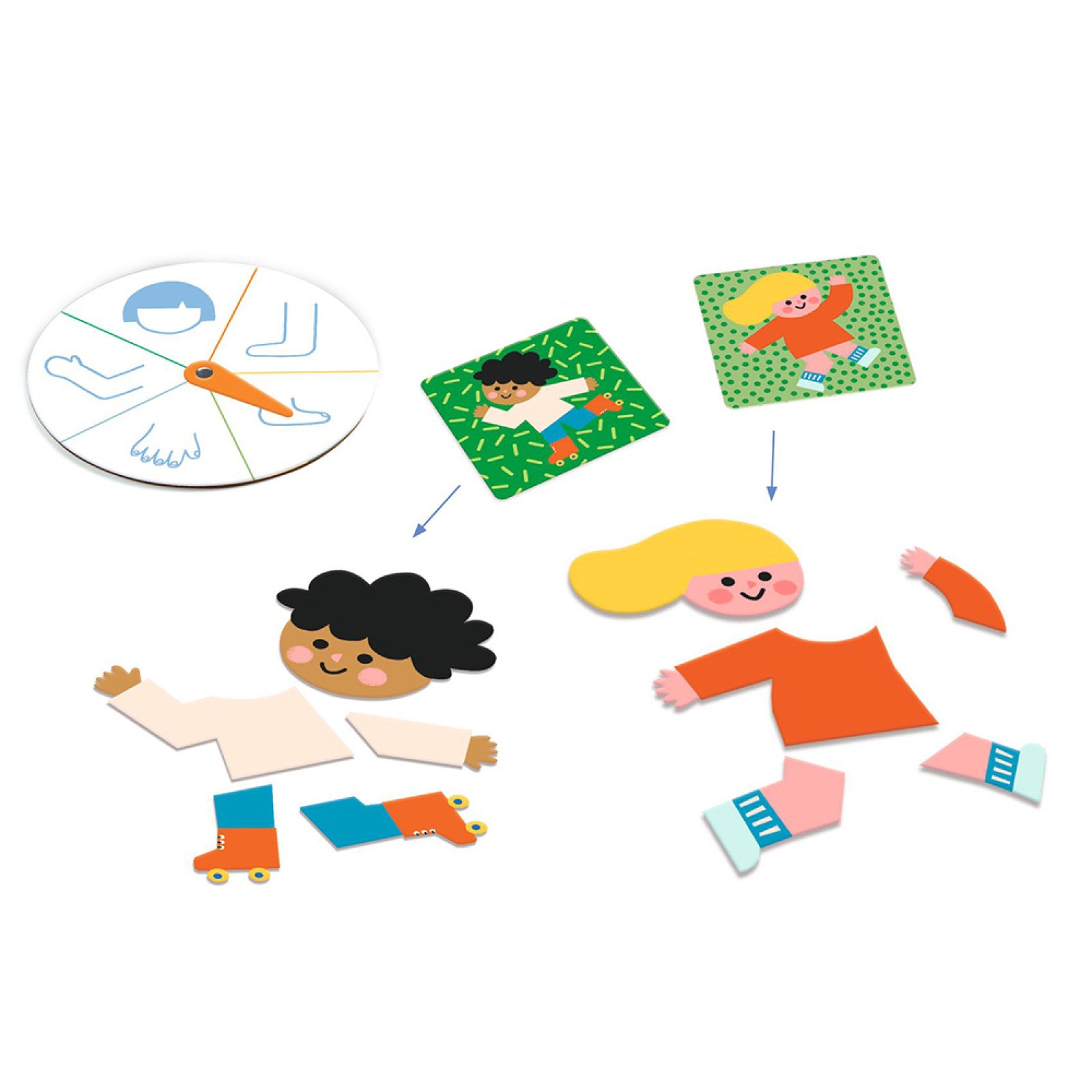 Djeco Educational Toy “Learning Body Parts” - Image 2