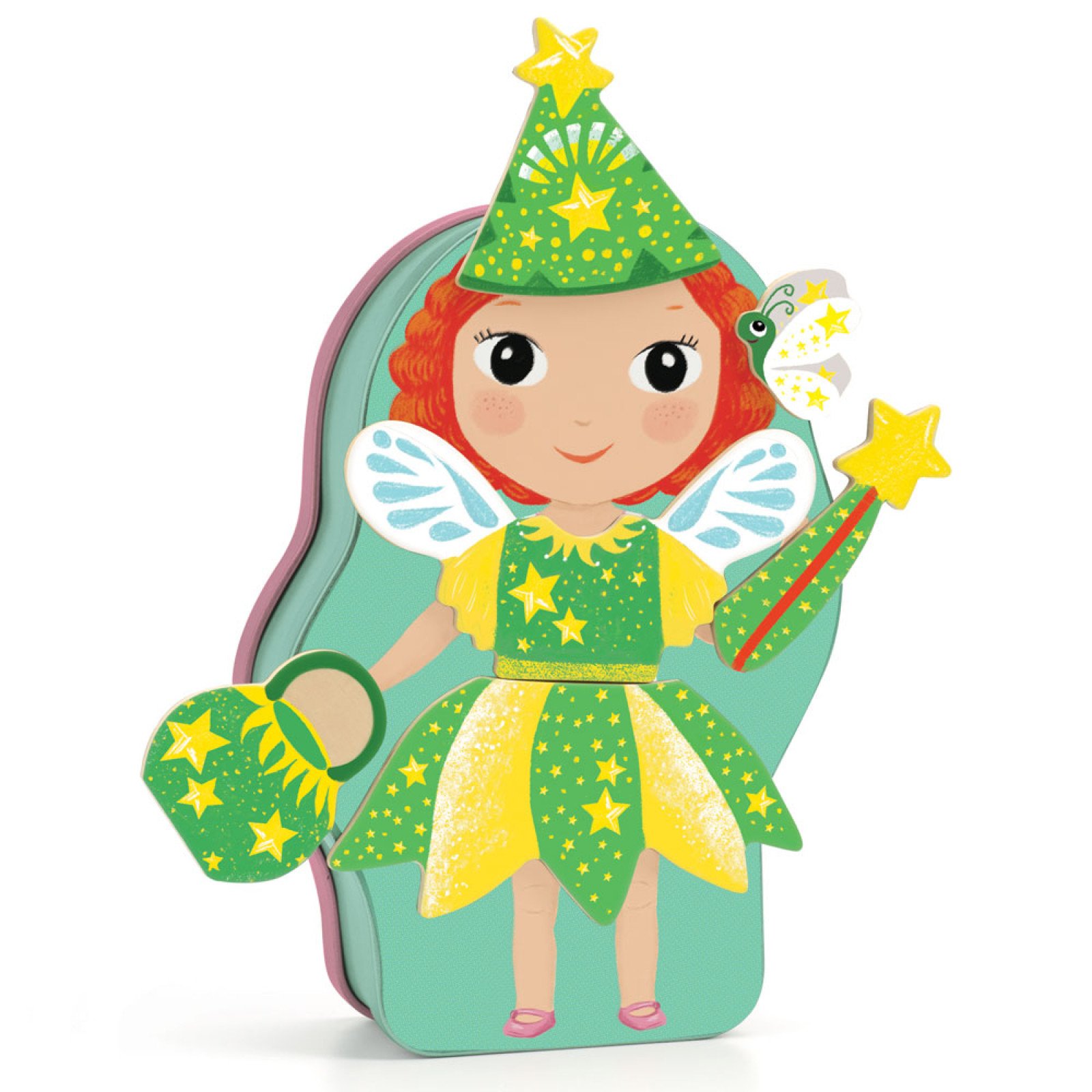 Djeco Magnetic Box Fairy - Princess - Image 2