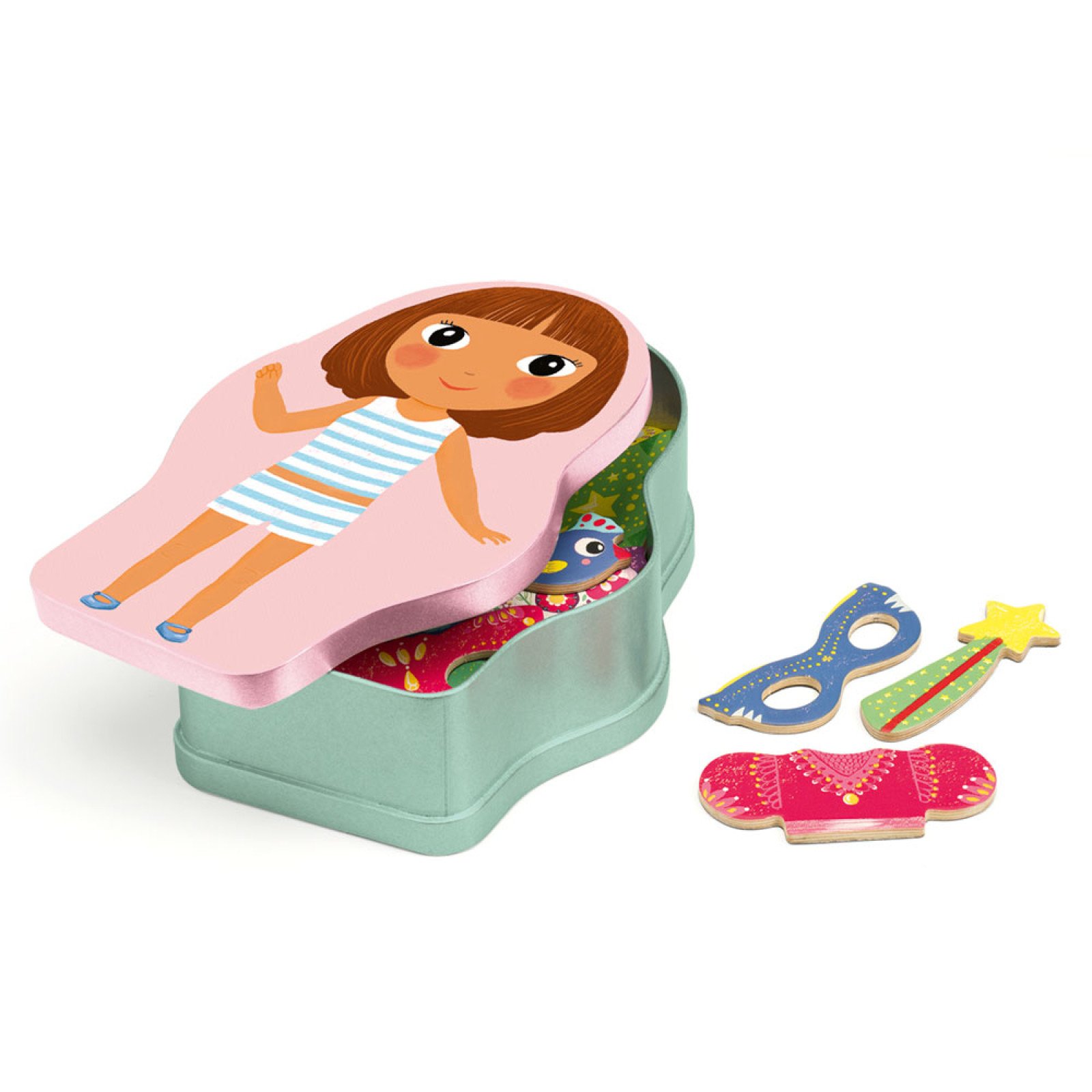 Djeco Magnetic Box Fairy - Princess - Image 3