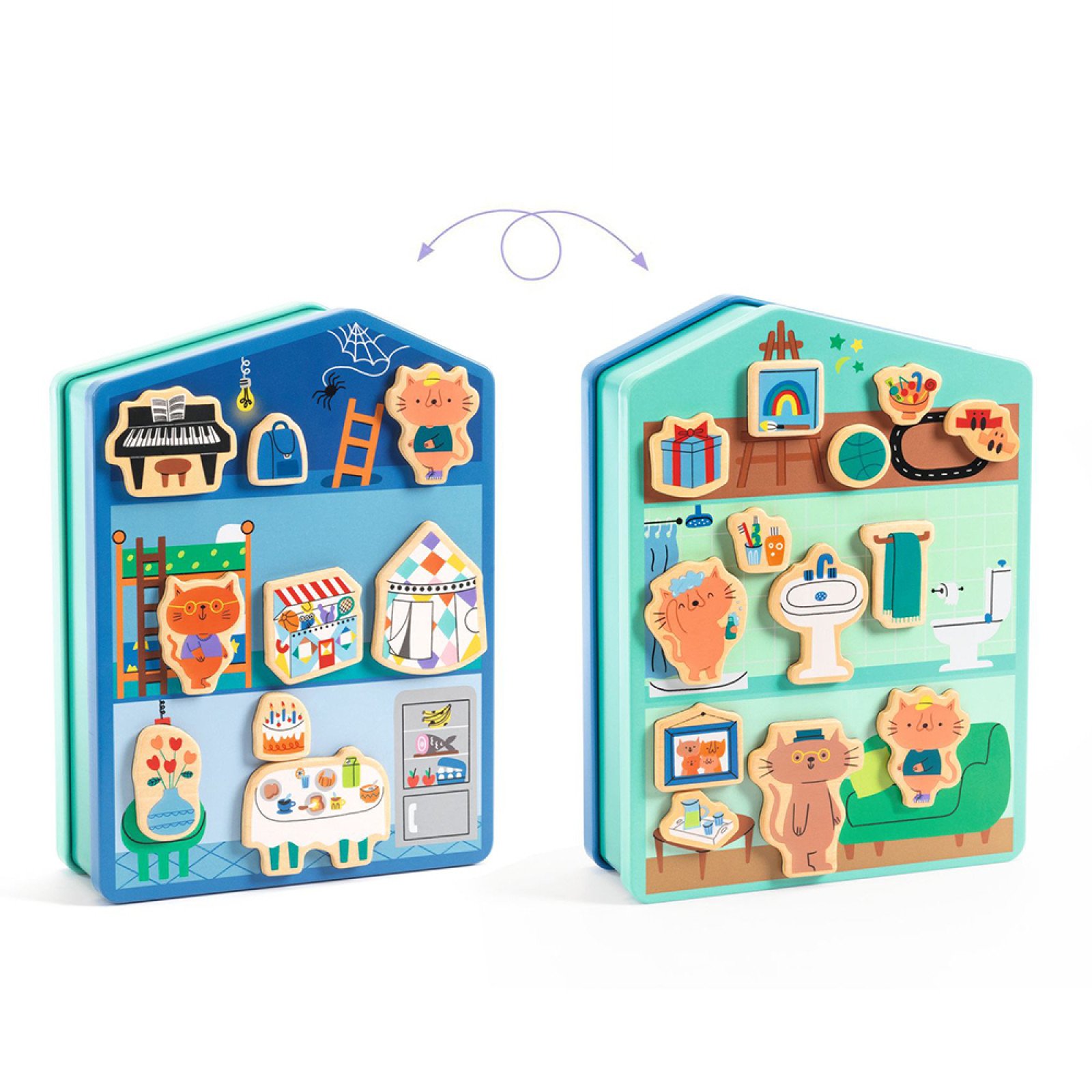 Djeco Magnetic Box At Home - Image 4