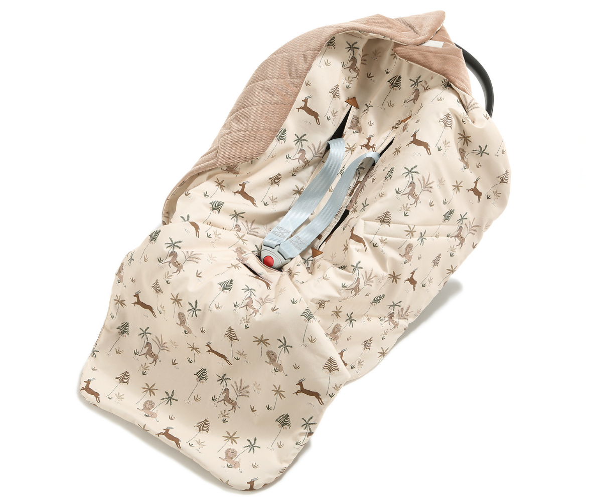 LA MILLOU CAR SEAT BLANKET SAVANNAH