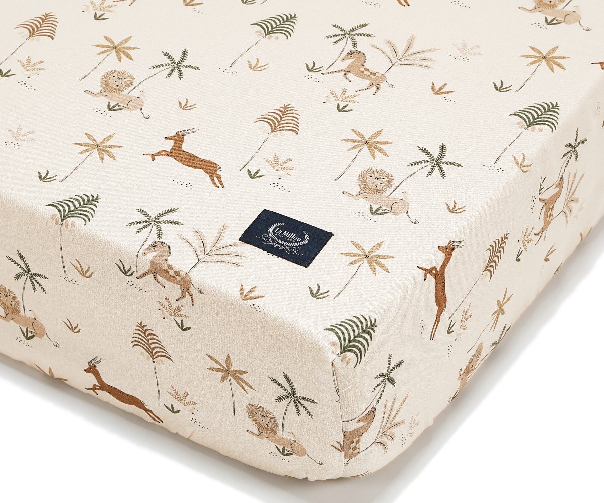 LA MILLOU FITTED SHEET SAVANNAH