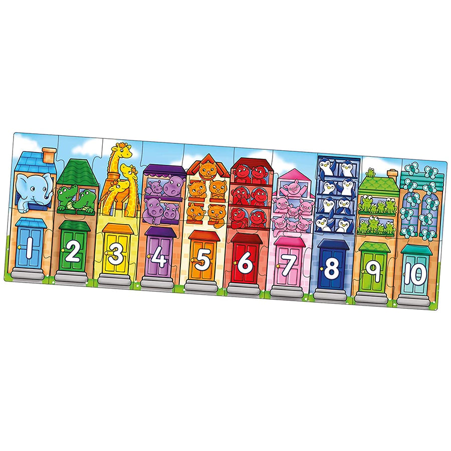 Orchard Toys: Number Street Jigsaw Puzzle - Image 2