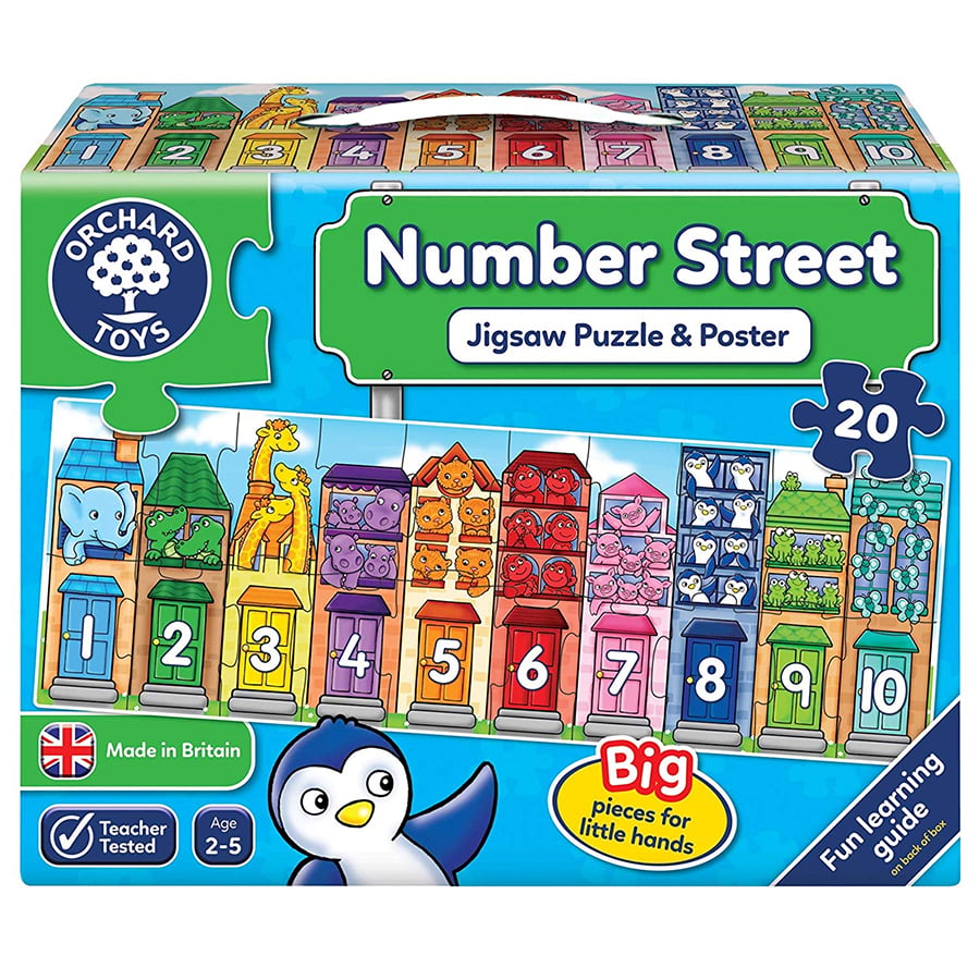 Orchard Toys: Number Street Jigsaw Puzzle