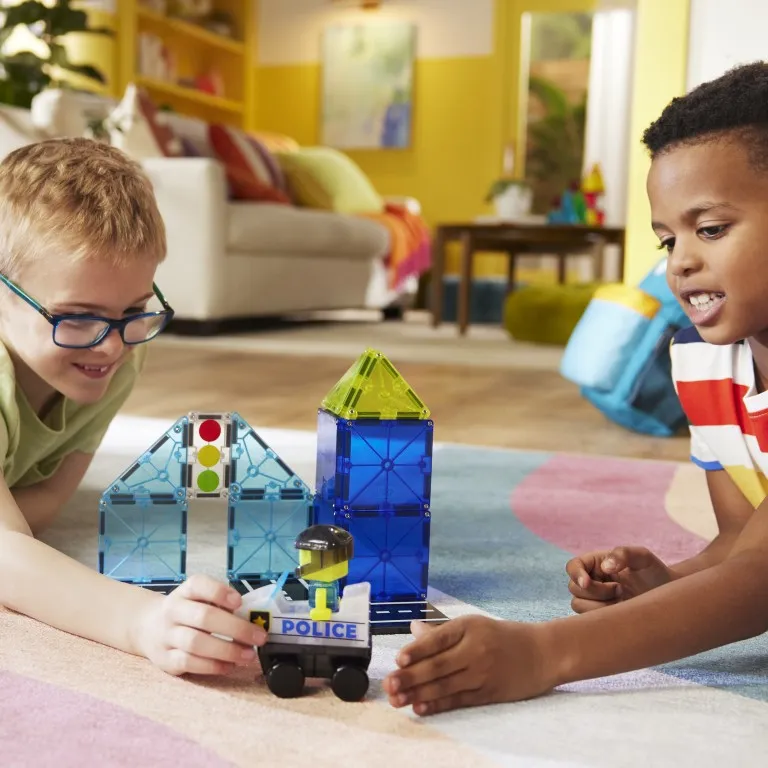 MAGNA-TILES Police Patrol 20pcs - Image 5