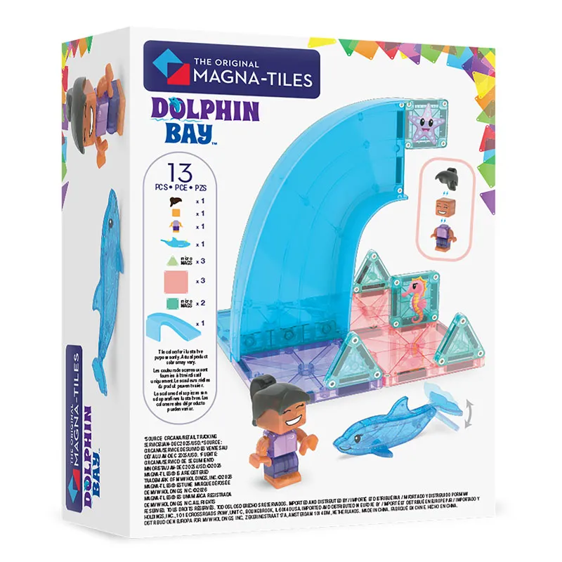 MAGNA-TILES Dolphin Bay 13pcs - Image 3