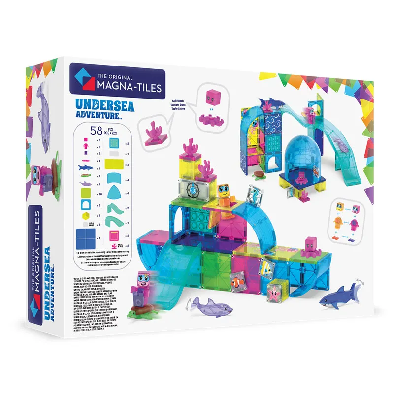 MAGNA-TILES Undersea Adventure 58pcs - Image 3