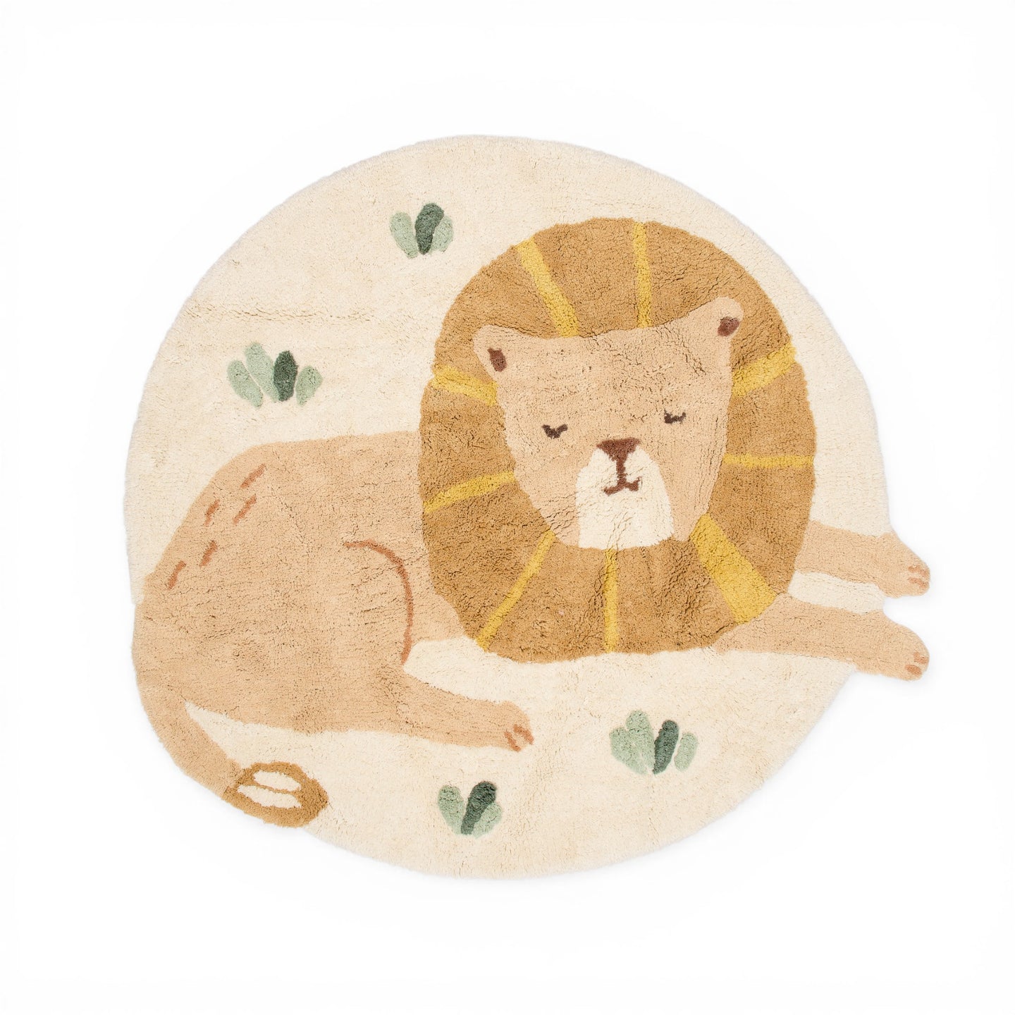 LITTLE DUTCH. Lion room rug 117x110